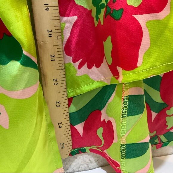 L Love  Floral Crop Top size Small - Picture 5 of 9